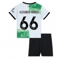 Liverpool Alexander-Arnold #66 Auswärts Trikotsatz Kinder 2023-24 Kurzarm (+ Kurze Hosen)
